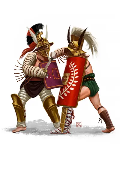 Tracio vs Mirmilón