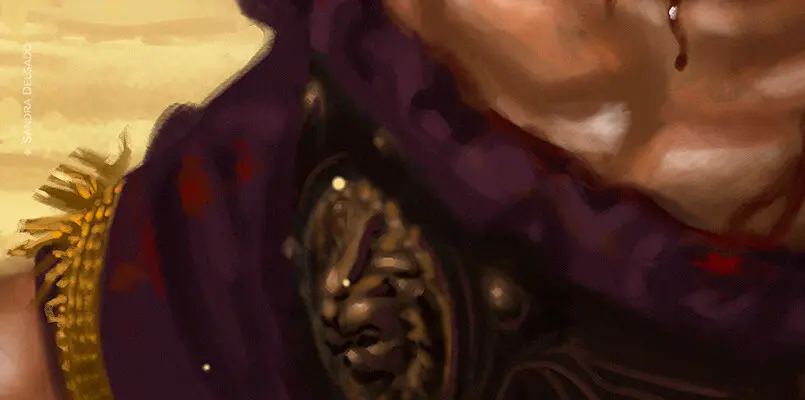 Gladiadores. Valor ante la muerte, detalle 3