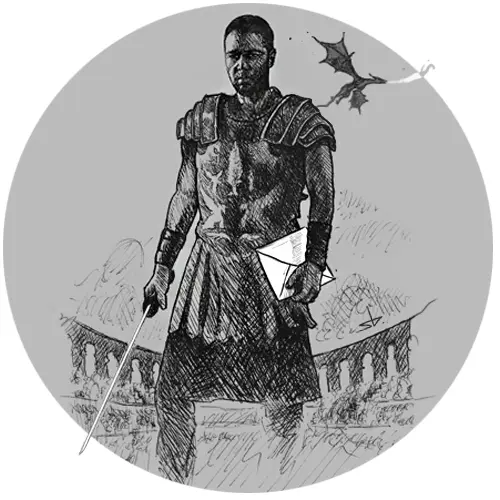 Máximus Décimus Meridius Crow, contacto